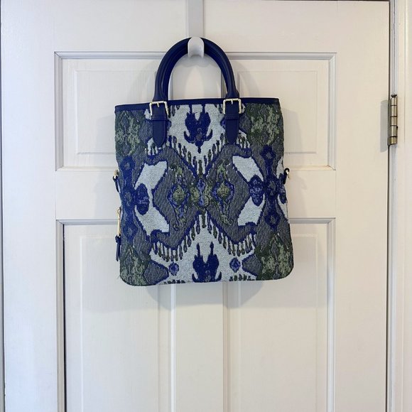 Tory Burch Finley Fold-Over Crossbody Bag - Picture 2 of 14